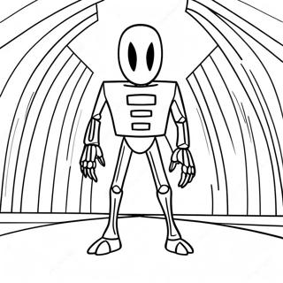 Enderman Pages À Colorier