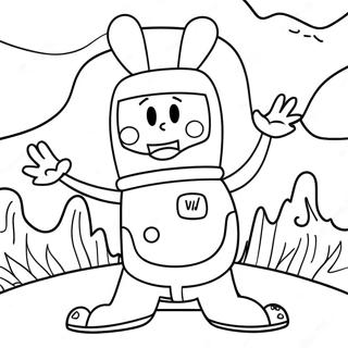 Page A Colorier De Wow Wow Wubbzy 18755-15695