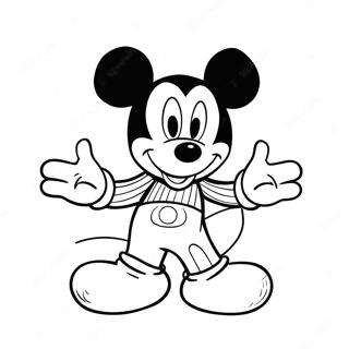 Page A Colorier Dadorable Mickey Mouse 18879-15794