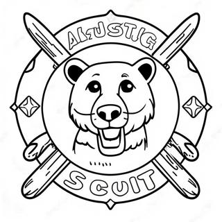 Page A Colorier Du Logo Des Cub Scouts 18978-15872