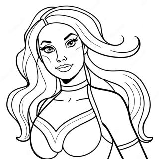 Page A Colorier Starfire 19088-15958