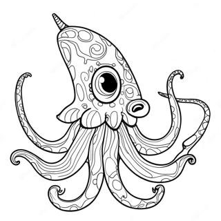 Kraken Adolescent Pages À Colorier