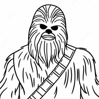 Chewbacca Pages À Colorier