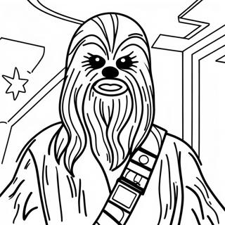 Page A Colorier De Chewbacca 19188-16039