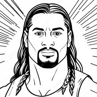 Page A Colorier De Roman Reigns Wwe 19228-16071