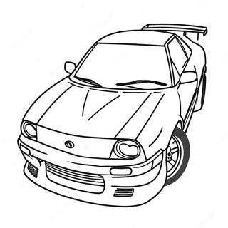 Page A Colorier De Voiture Jdm 19468-16263