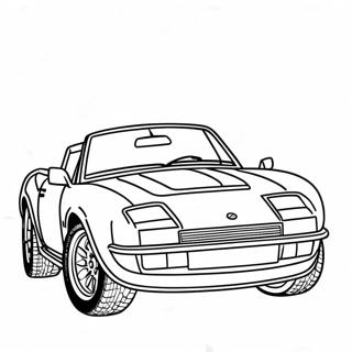 Page A Colorier De Voiture De Sport Jdm Classique 19469-16266