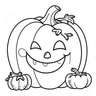 Page A Colorier Jack Olantern Souriant 19549-18292