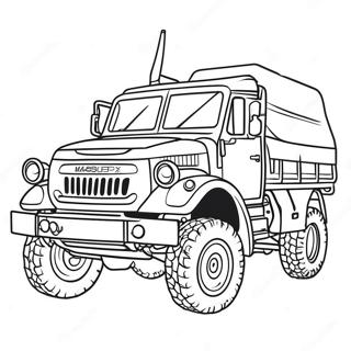 Page A Colorier Camion Militaire 19558-18295