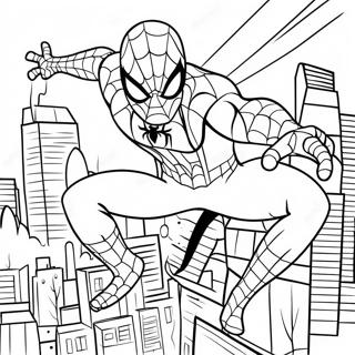 Page A Colorier Spiderman Parmi Nous 19598-18326