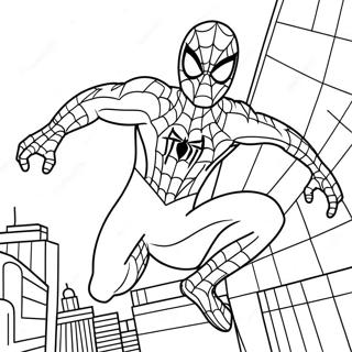 Page A Colorier Spiderman Parmi Nous 19598-18328