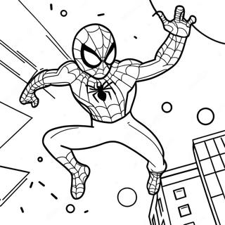 Page A Colorier Spiderman Dans Lespace Parmi Nous 19599-18331