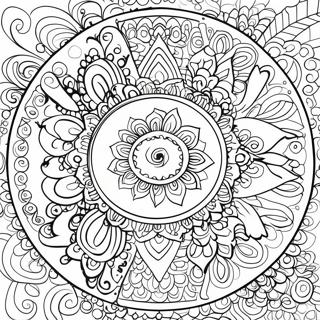 Page A Colorier Du Mandala Chakra Colore 19639-18361