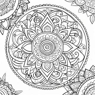 Page A Colorier Du Mandala Chakra Colore 19639-18364