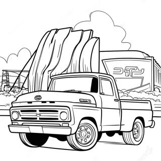 Page A Colorier De Camion Ford Sureleve 19908-18574