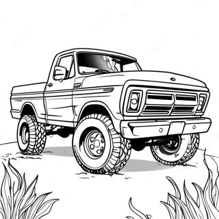 Page A Colorier De Camion Ford Sureleve 19908-18575