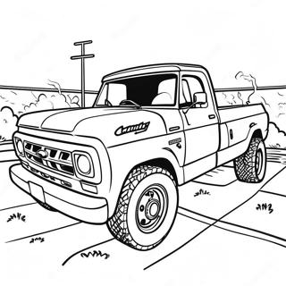 Page A Colorier De Camion Ford Sureleve 19908-18576