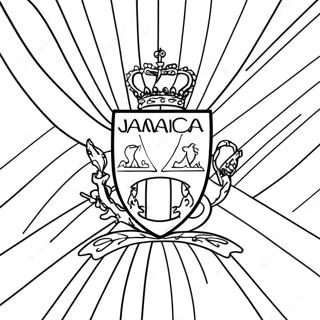 Page A Colorier Du Drapeau De La Jamaique 19918-18582