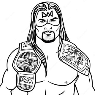 Page A Colorier Wwe 20008-18655