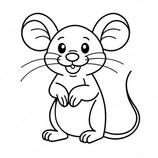 Page A Colorier De Souris 2011-1652