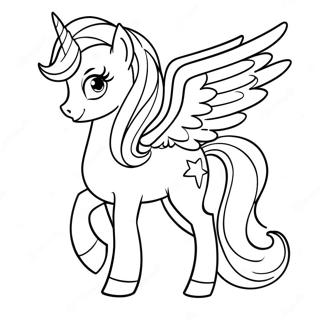 Page A Colorier Celestia Mon Petit Poney 20151-18743