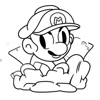 Page A Colorier De Cappy Dans Super Mario Odyssey 20201-18784