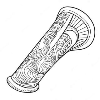 Page A Colorier Du Shofar De Yom Kippour 20262-18835