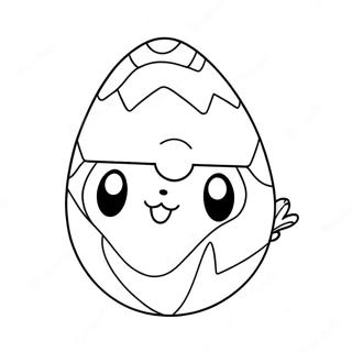 Pokemon Pâques Pages À Colorier