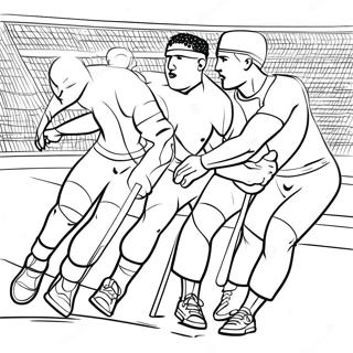 Page A Colorier Des Athletes Olympiques En Action 20402-18947