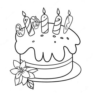 Anniversaire Pages À Colorier