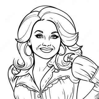 Page A Colorier De Dolly Parton 20481-19008