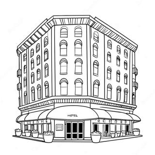 Page A Colorier Dhotel 20491-19014