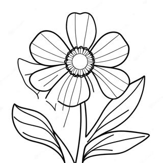 Page A Colorier De La Fleur De Bouton Dor 20561-19069