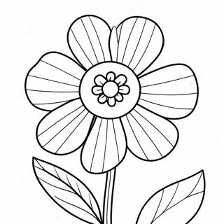 Page A Colorier De La Fleur De Bouton Dor 20561-19072