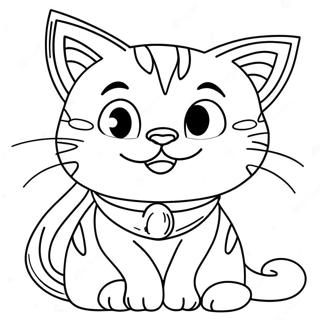 Page A Colorier De Lenfant Chat 20571-19078