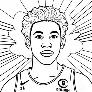 Lamelo Ball Pages À Colorier