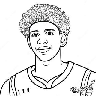 Page A Colorier De Lamelo Ball 20591-19095