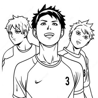 Haikyuu Pages À Colorier