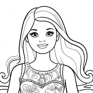 Page A Colorier Du Film Barbie 20701-19184