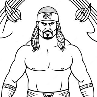 Page A Colorier Wwe 20711-19190