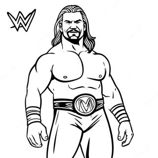 Page A Colorier Wwe 20711-19191