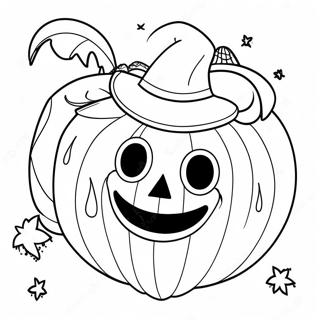 Page A Colorier Logo Spirit Halloween 20721-19198