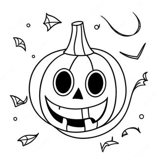 Page A Colorier Logo Spirit Halloween 20721-19199