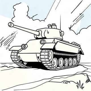 Page A Colorier De Char Ww2 20792-19246