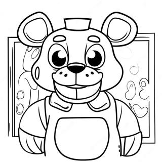 Fnaf Sécurité Rupture Pages À Colorier