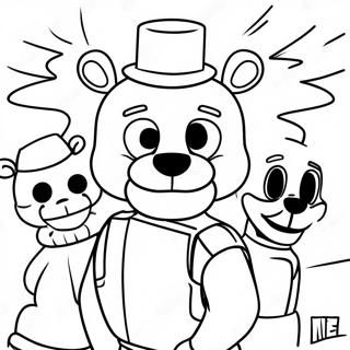 Page A Colorier Fnaf Security Breach 2081-1707