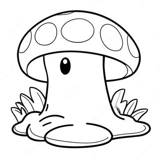 Champignon Mario Pages À Colorier