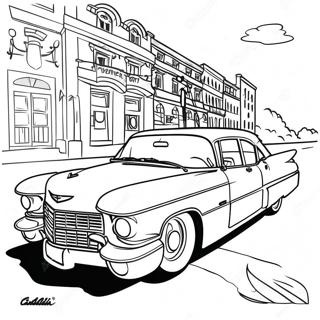 Cadillac A Colorier 20912-19342