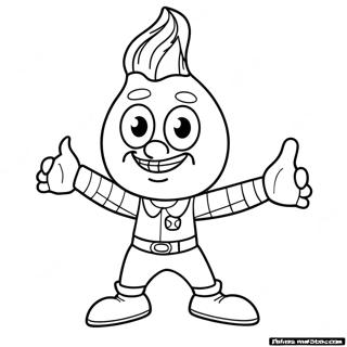 Jimmy Neutron Pages À Colorier