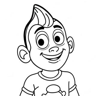 Jimmy Neutron A Colorier 20932-19360